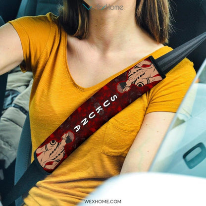 Jujutsu Kaisen Anime Seat Belt Covers | Devil Sukuna Skulls Belt Covers