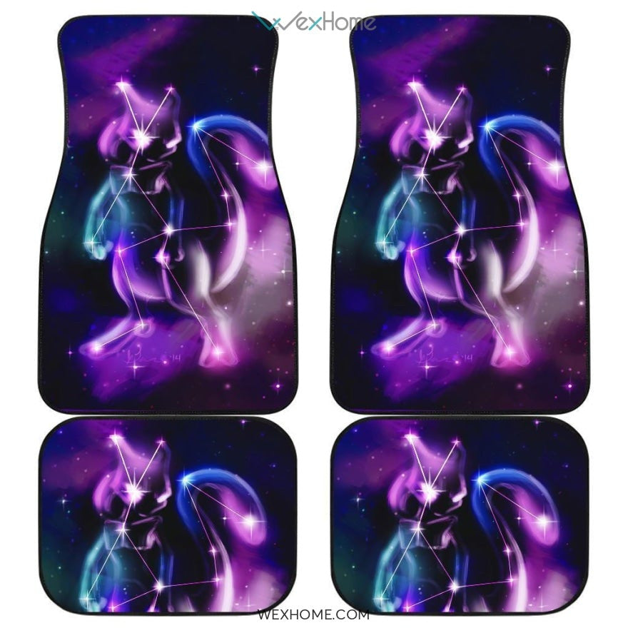 Mew Two Stars Galaxy theme Car Floot Mats
