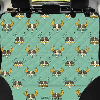 Viking Helmet Pet Car Seat Cover