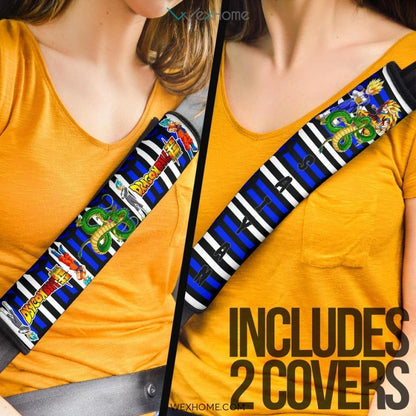 Dragon Ball Anime Seat Belt Covers | DB Goku And Vegeta Dragon Belt Covers