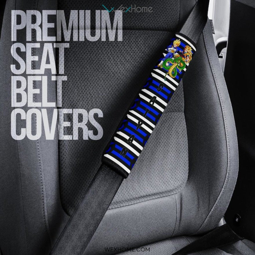 Dragon Ball Anime Seat Belt Covers | DB Goku And Vegeta Dragon Belt Covers