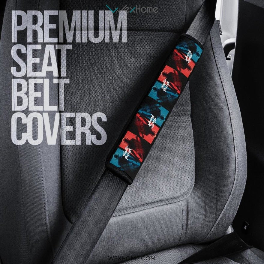 Daft Punk Seat Belt Covers | Daft Punk Duo Patterns Belt Covers