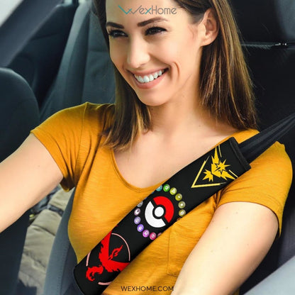 Pokemon Anime Seat Belt Covers | Pokemon Legendary Energy Belt Covers