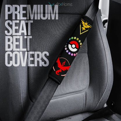 Pokemon Anime Seat Belt Covers | Pokemon Legendary Energy Belt Covers