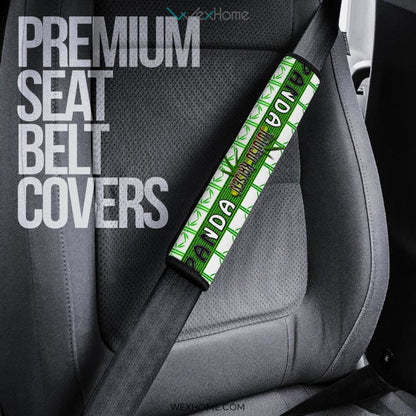 Jujutsu Kaisen Anime Seat Belt Covers | Jujutsu Kaisen Panda Bamboo Belt Covers