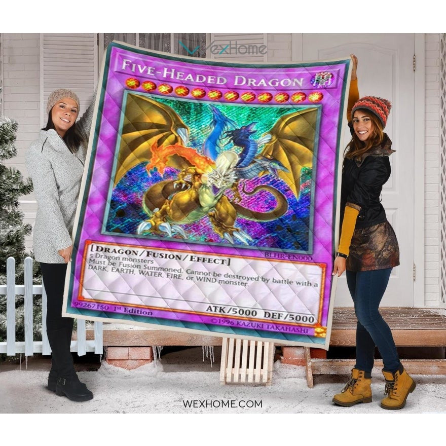 Five-Headed Dragon Quilt