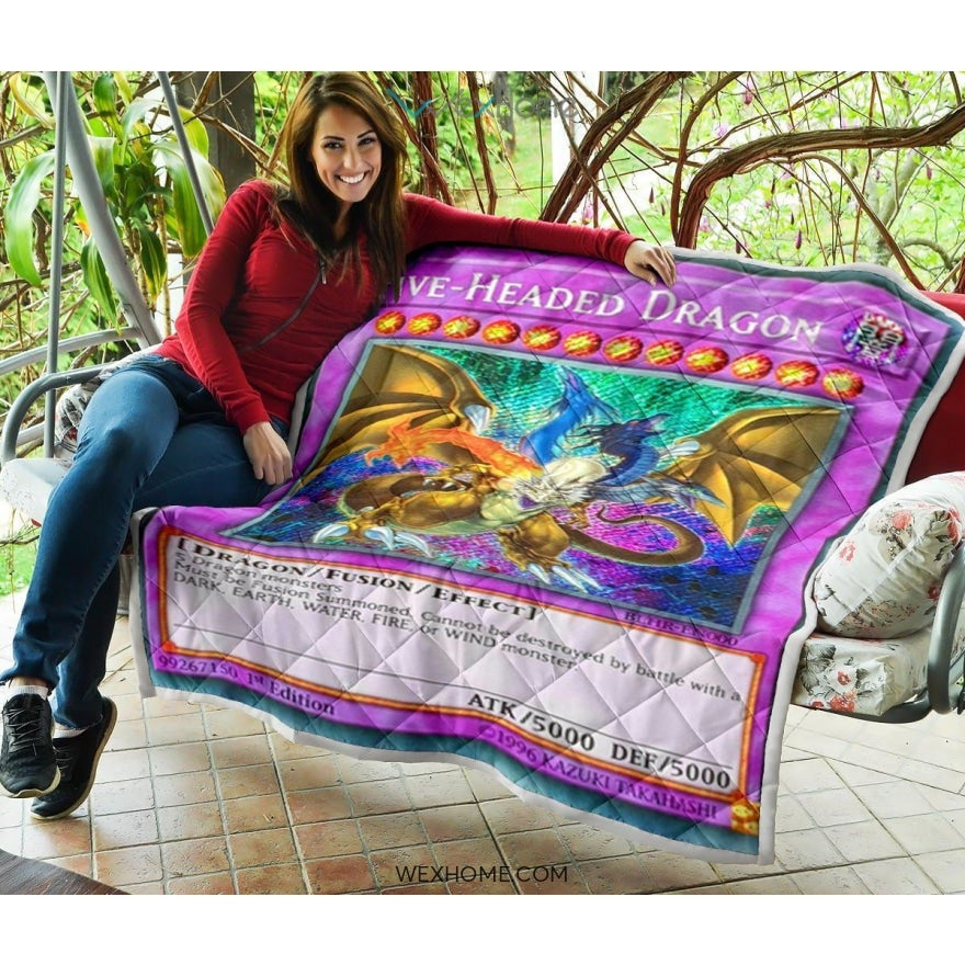 Five-Headed Dragon Quilt