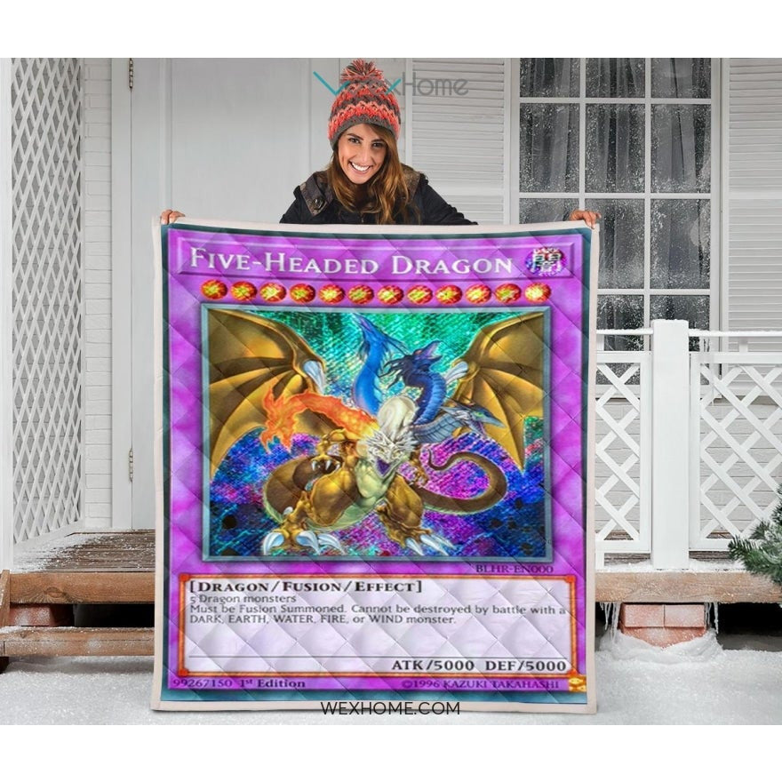 Five-Headed Dragon Quilt