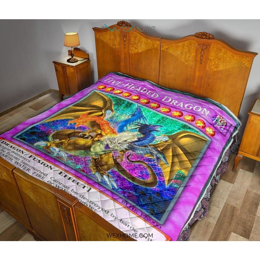 Five-Headed Dragon Quilt