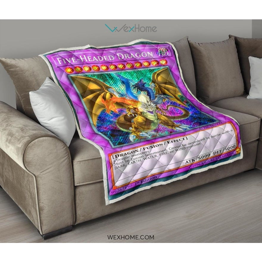 Five-Headed Dragon Quilt
