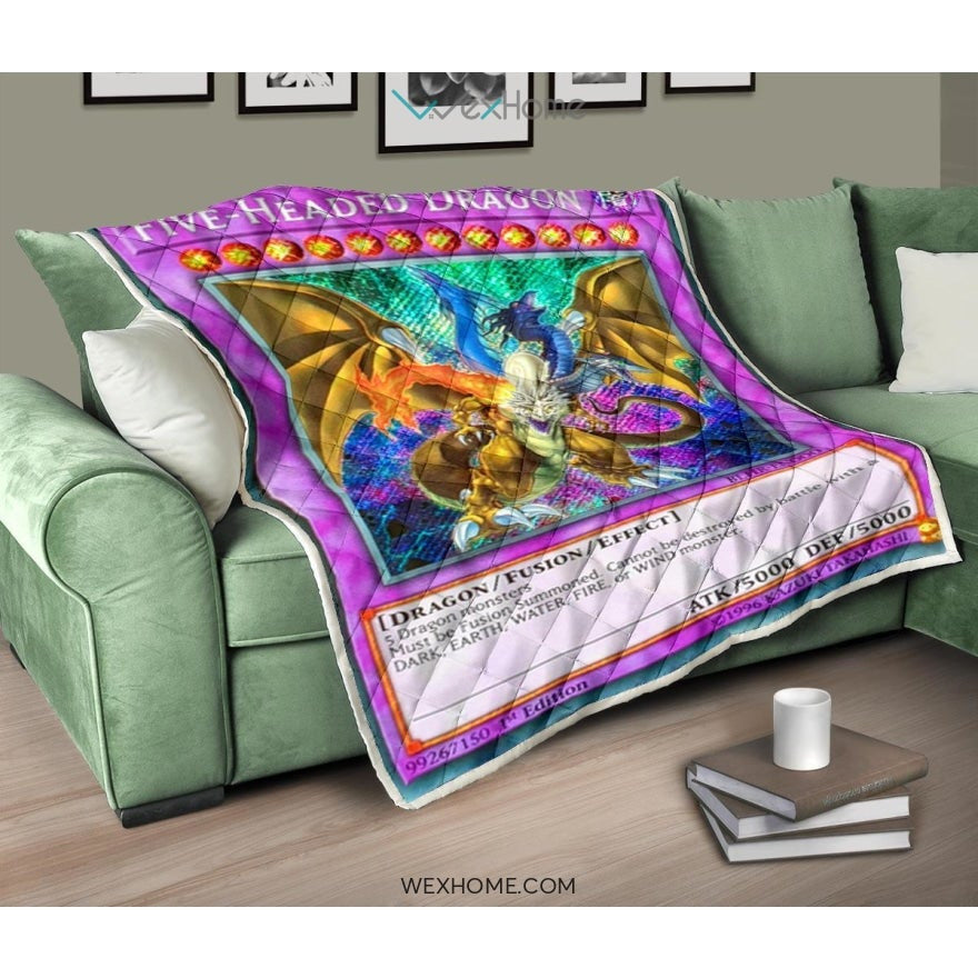 Five-Headed Dragon Quilt