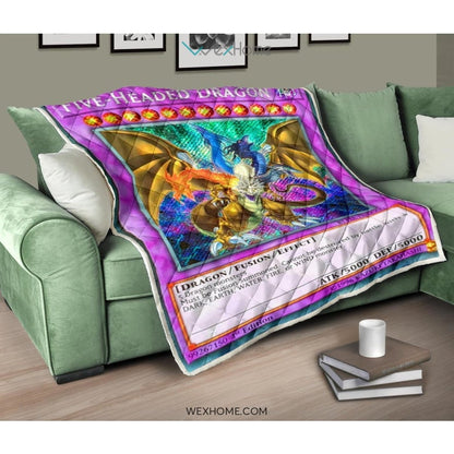 Five-Headed Dragon Quilt
