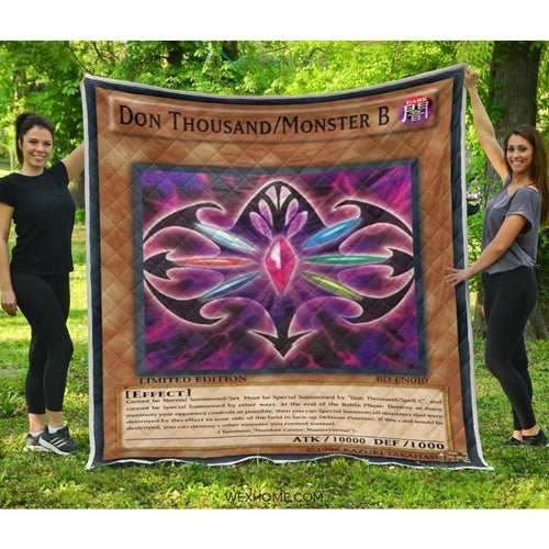 Don Thousand Monster B Quilt