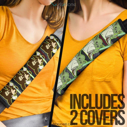 Star Wars Movie Seat Belt Covers | Jedi Mickey Lightsaber Belt Covers