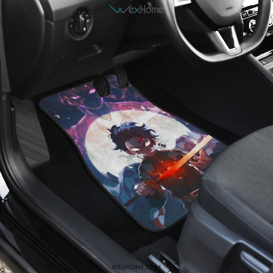 Tanjiro Kamado Kimetsu No Yaiba Car Mats
