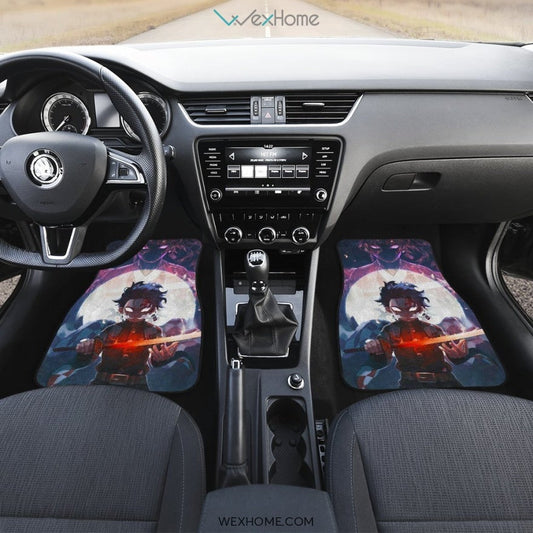 Tanjiro Kamado Kimetsu No Yaiba Car Mats