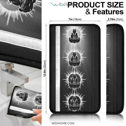 Star Wars Movie Seat Belt Covers | Darth Vader Buddha Patterns Belt Covers