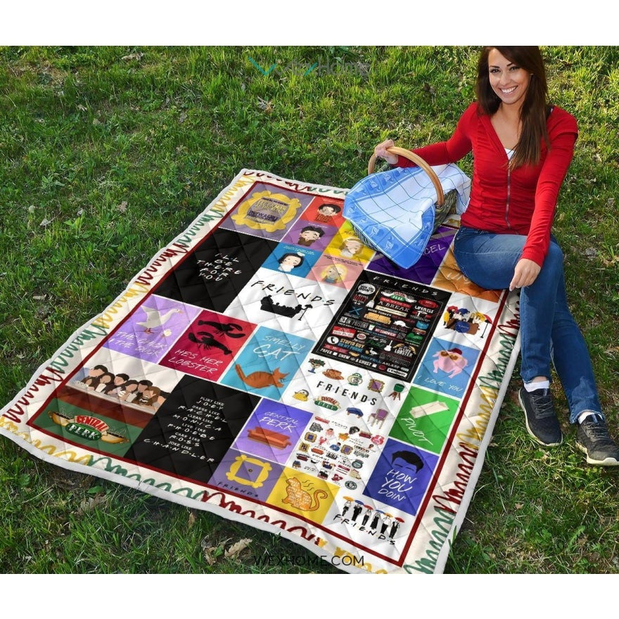 Friends Movie Printed Quilt