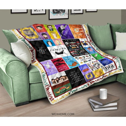 Friends Movie Printed Quilt
