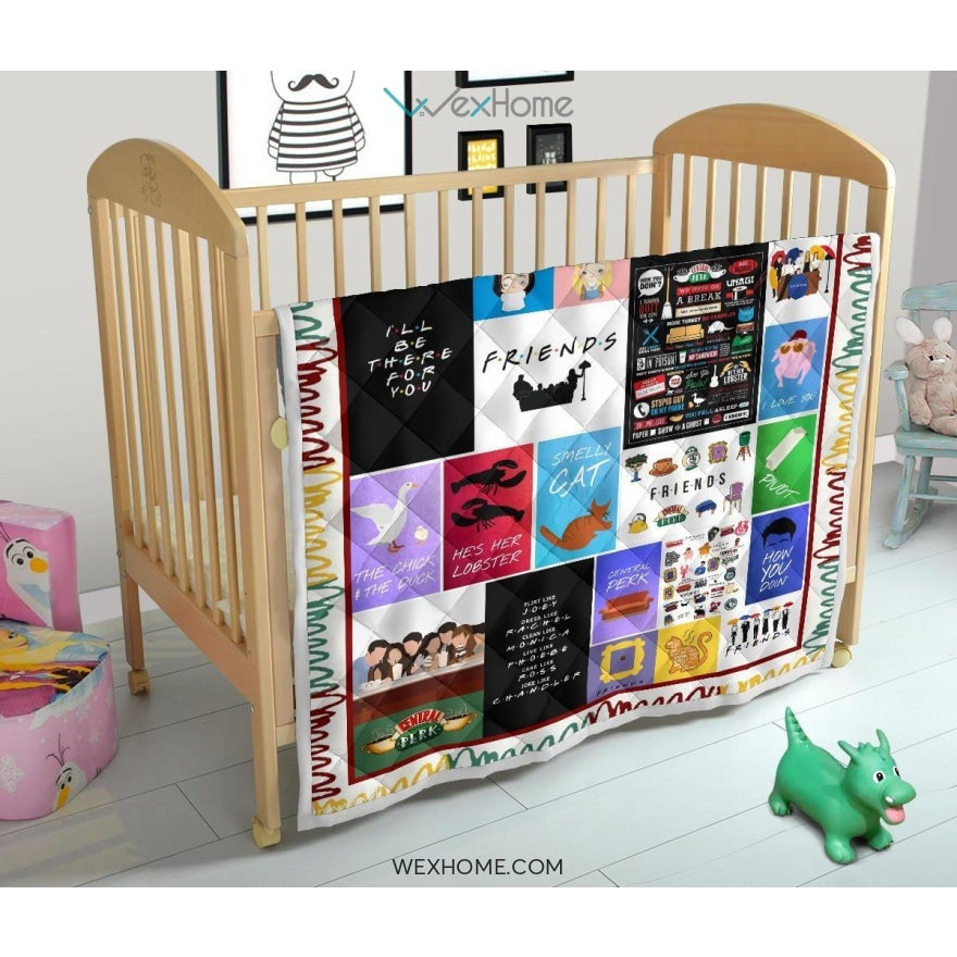 Friends Movie Printed Quilt