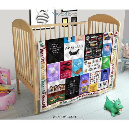 Friends Movie Printed Quilt