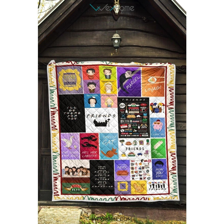 Friends Movie Printed Quilt