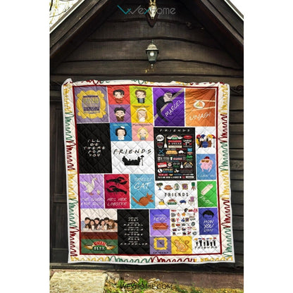 Friends Movie Printed Quilt