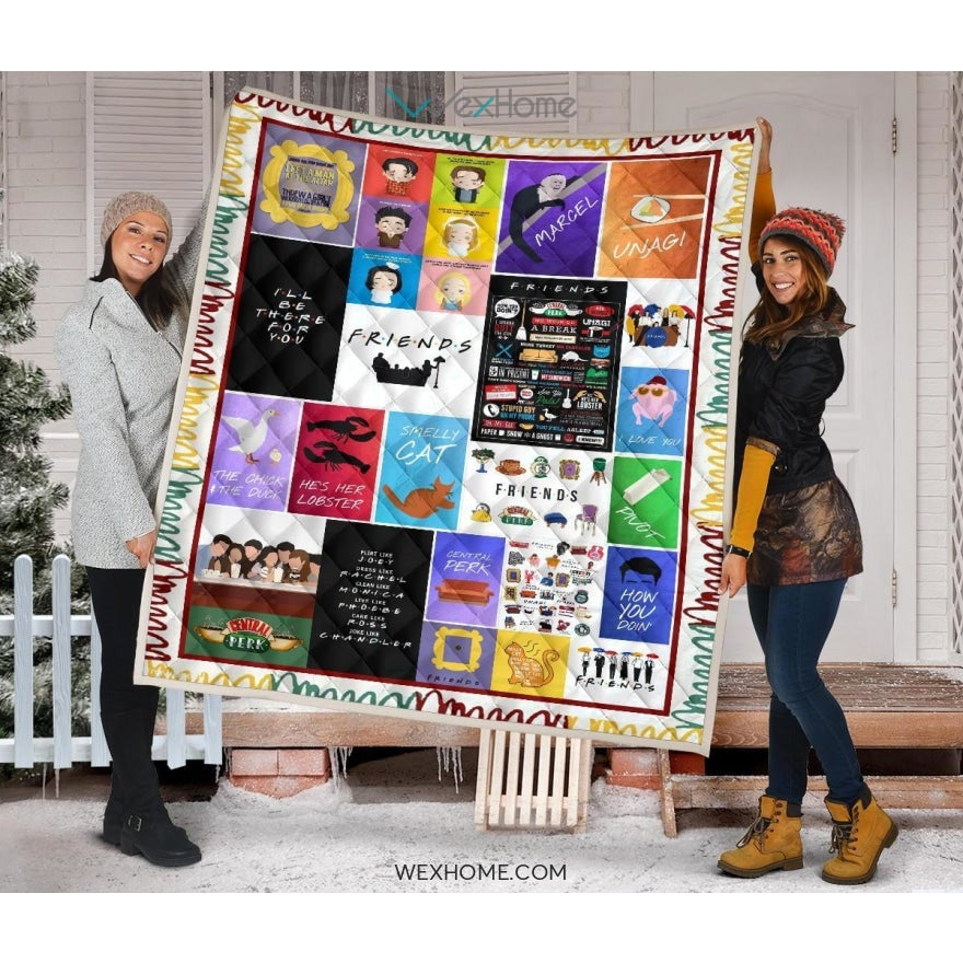 Friends Movie Printed Quilt