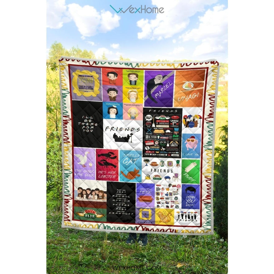 Friends Movie Printed Quilt