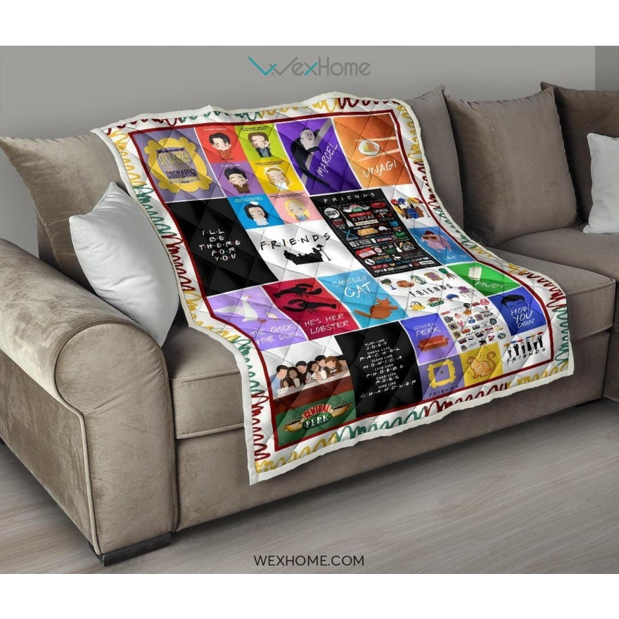 Friends Movie Printed Quilt