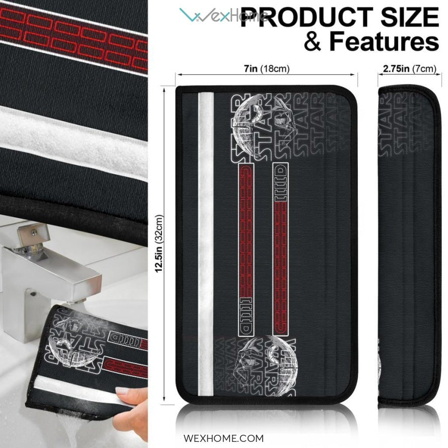 Star Wars Movie Seat Belt Covers | The Dark Fourth Cross Road Belt Covers