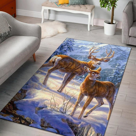 Valentine's Day Real Tree Camouflage Couple Deer