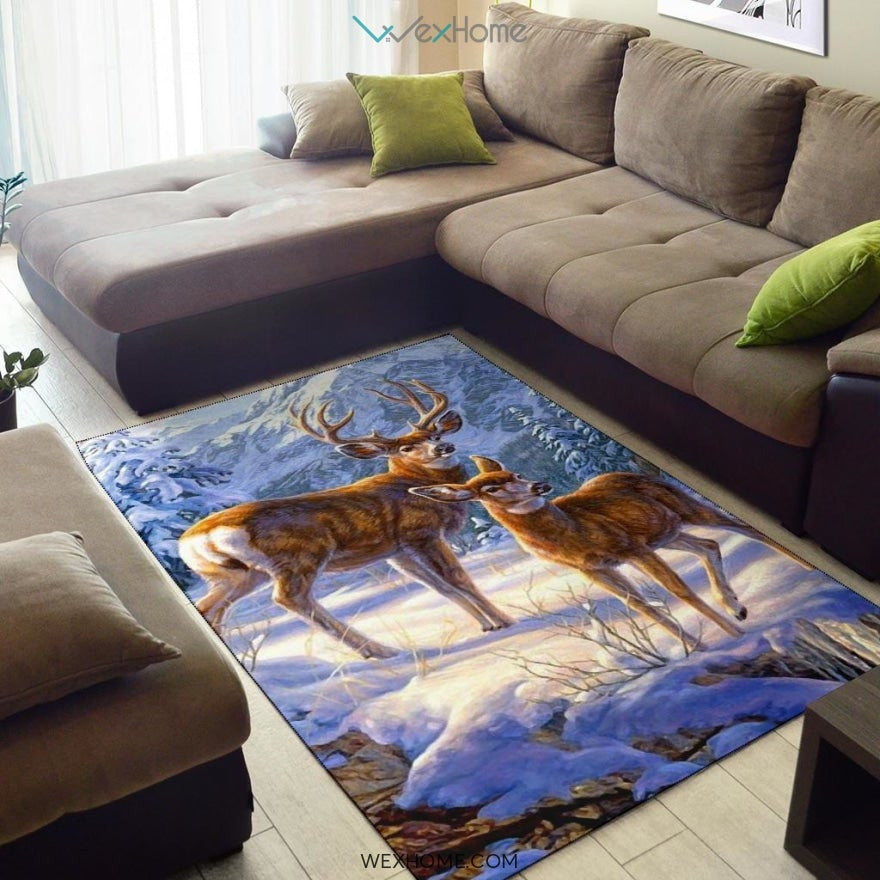 Valentine's Day Real Tree Camouflage Couple Deer