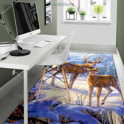 Valentine's Day Real Tree Camouflage Couple Deer
