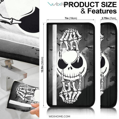 The Nightmare Before Christmas Cartoon Seat Belt Covers | Horror Jack Skellington Belt Covers