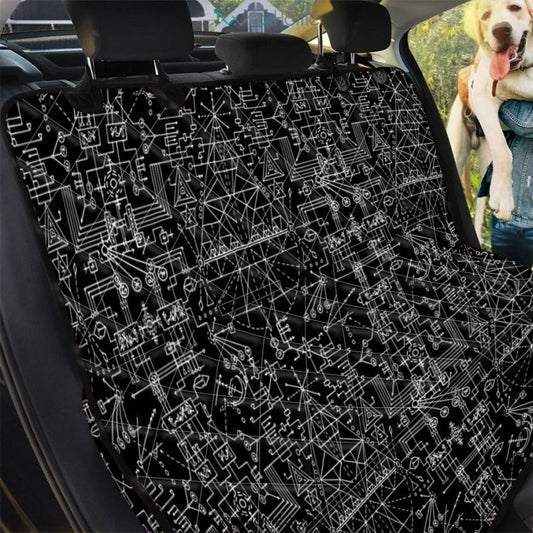 Witch Symbol Gothic Pet Car Seat Cover