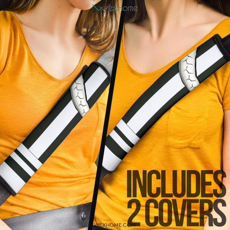 Iguro Obanai Patterns Seat Belt Covers Demon Slayers Anime