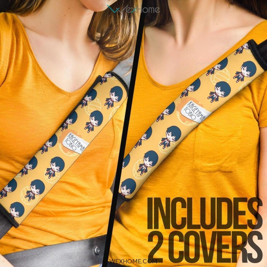 Tobio Kageyama Seat Belt Covers