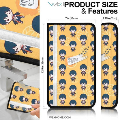 Tobio Kageyama Seat Belt Covers