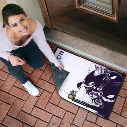 Pokemon Anime Karakara Pokemon With Danger Gengar Power Door Mat Home Decor