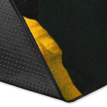 Pittsburgh Steelers American Football Team Terrell Edmunds 34 Hiding Rugby Ball Running Area Rug Home Decor