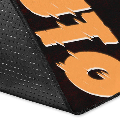 Naruto Anime Naruto Nine Tails Red And Black Area Rug Home Decor