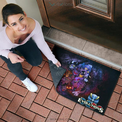 Pokemon Anime Scary Pokemon Evolution Halloween Cosplay Door Mat Home Decor