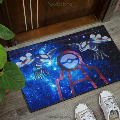 Pokemon Anime Kyogre Water Pokemon Fantastic Galaxy Door Mat Home Decor