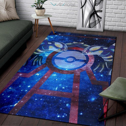 Pokemon Anime Kyogre Water Pokemon Fantastic Galaxy Area Rug Home Decor