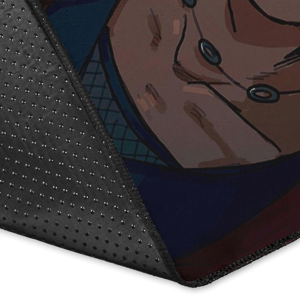 Naruto Anime Itachi Uchiha Rogue Ninja Area Rug Home Decor