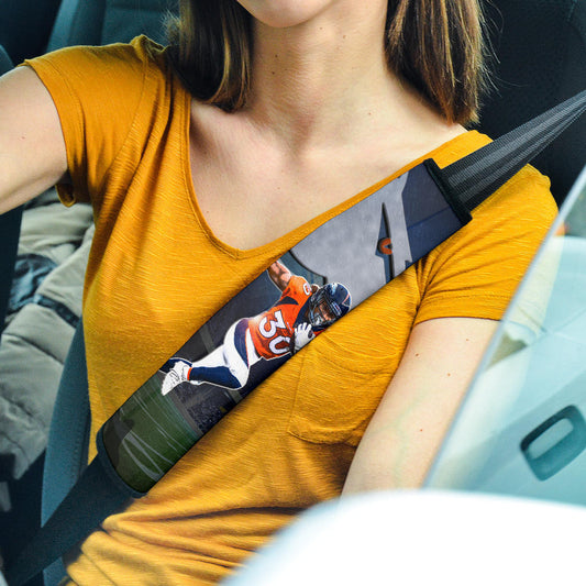 Denver American Football Broncos Football Keep Running And Focus Seat Belt Covers