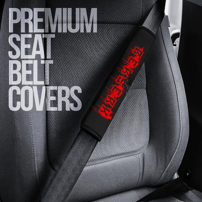 Berserk Anime Guts Wearing Berserker Armor Black Seat Belt Covers