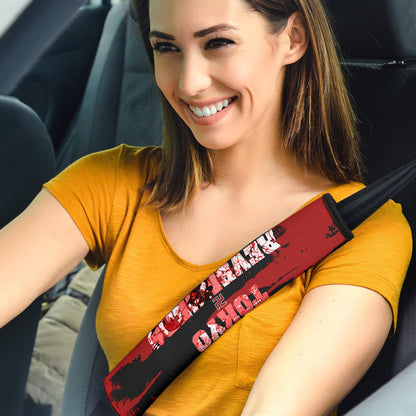 Tokyo Revengers Manga Anime Cool Haitani Brothers Rindou And Ran Tokyo Gang Seat Belt Covers