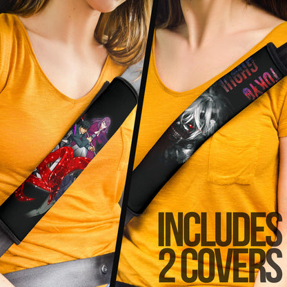 Tokyo Ghoul Anime Ken Main Characters Monster Face Mode Seat Belt Covers